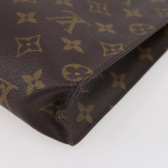 LOUIS VUITTON Monogram Poche Toilette 26 Pouch M47542 LV Auth 99784 - Picture 10 of 16